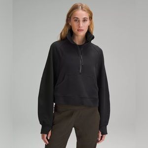 Scuba Oversized Funnel-Neck Half Zip